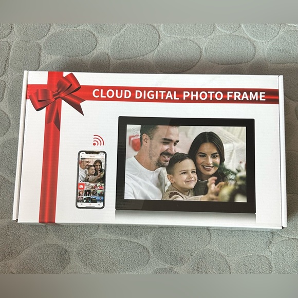 New - 10.1 Inch WiFi Digital Photo Picture Frame w/ 16GB Storage & Touch Screen - Picture 2 of 11